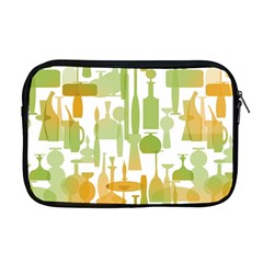 Angerine Blenko Glass Apple Macbook Pro 17  Zipper Case