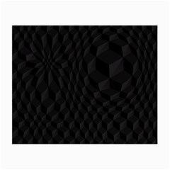 Pattern Dark Texture Background Small Glasses Cloth (2-side)