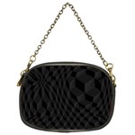 Pattern Dark Texture Background Chain Purses (Two Sides)  Front