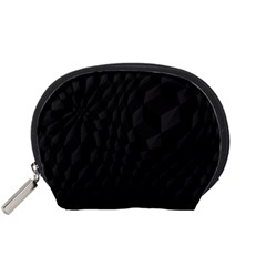 Pattern Dark Texture Background Accessory Pouches (small) 