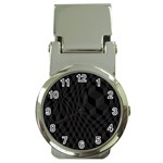 Pattern Dark Texture Background Money Clip Watches Front