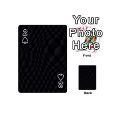 Pattern Dark Texture Background Playing Cards 54 (mini) 