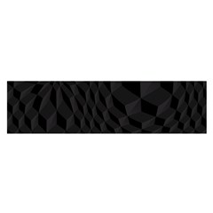 Pattern Dark Texture Background Satin Scarf (oblong)