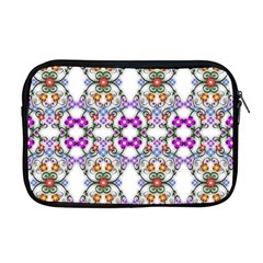 Floral Ornament Baby Girl Design Apple Macbook Pro 17  Zipper Case by Simbadda