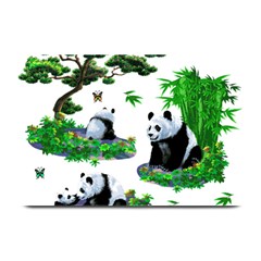 Cute Panda Cartoon Plate Mats