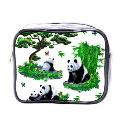 Cute Panda Cartoon Mini Toiletries Bags by Simbadda