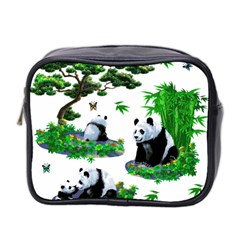 Cute Panda Cartoon Mini Toiletries Bag 2-side by Simbadda