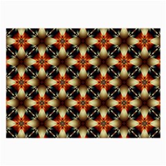 Kaleidoscope Image Background Large Glasses Cloth by Simbadda