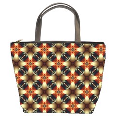 Kaleidoscope Image Background Bucket Bags