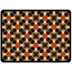 Kaleidoscope Image Background Fleece Blanket (large) 