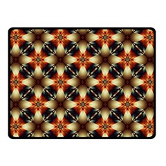 Kaleidoscope Image Background Fleece Blanket (small) by Simbadda