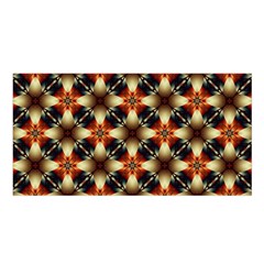 Kaleidoscope Image Background Satin Shawl