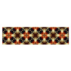 Kaleidoscope Image Background Satin Scarf (oblong)