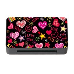 Love Hearts Sweet Vector Memory Card Reader With Cf