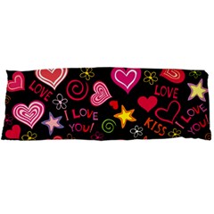 Love Hearts Sweet Vector Body Pillow Case Dakimakura (two Sides)