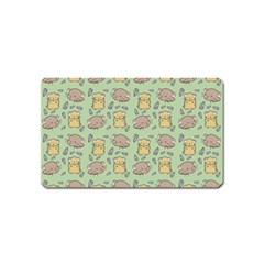 Cute Hamster Pattern Magnet (Name Card)