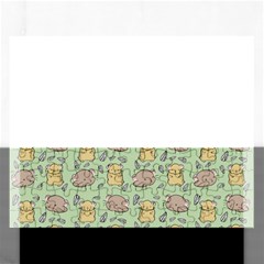 Cute Hamster Pattern Rectangular Jigsaw Puzzl