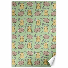 Cute Hamster Pattern Canvas 20  x 30  