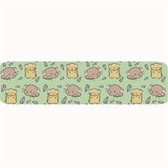 Cute Hamster Pattern Large Bar Mats