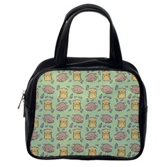 Cute Hamster Pattern Classic Handbags (One Side)