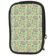 Cute Hamster Pattern Compact Camera Cases by Simbadda