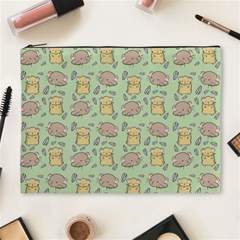 Cute Hamster Pattern Cosmetic Bag (XL)