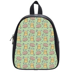 Cute Hamster Pattern School Bags (Small) 