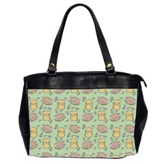 Cute Hamster Pattern Office Handbags (2 Sides) 