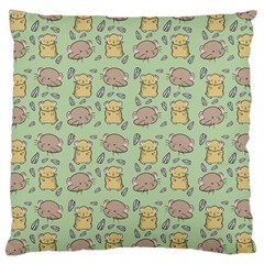 Cute Hamster Pattern Large Cushion Case (Two Sides)