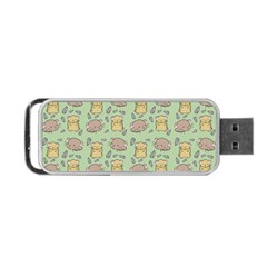 Cute Hamster Pattern Portable Usb Flash (one Side)