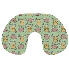 Cute Hamster Pattern Travel Neck Pillows