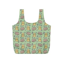 Cute Hamster Pattern Full Print Recycle Bags (S) 