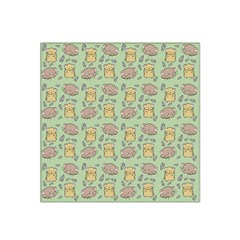 Cute Hamster Pattern Satin Bandana Scarf