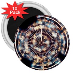 Science Fiction Background Fantasy 3  Magnets (10 Pack)  by Simbadda