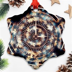 Science Fiction Background Fantasy Ornament (snowflake)