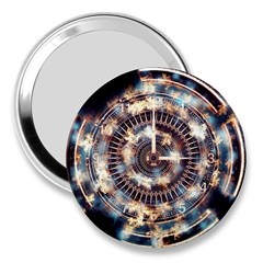 Science Fiction Background Fantasy 3  Handbag Mirrors