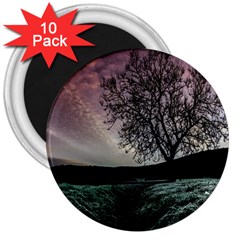 Sky Landscape Nature Clouds 3  Magnets (10 Pack)  by Simbadda