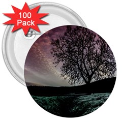 Sky Landscape Nature Clouds 3  Buttons (100 Pack) 