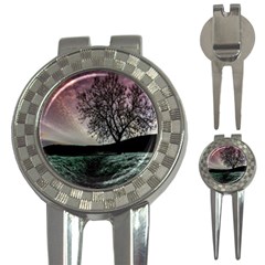 Sky Landscape Nature Clouds 3-in-1 Golf Divots