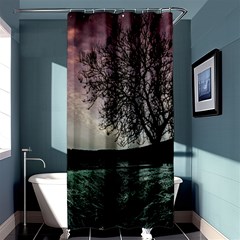 Sky Landscape Nature Clouds Shower Curtain 36  X 72  (stall) 