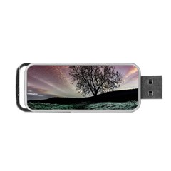 Sky Landscape Nature Clouds Portable Usb Flash (two Sides)