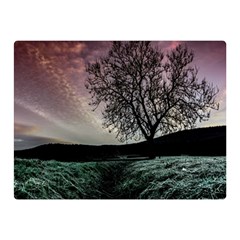 Sky Landscape Nature Clouds Double Sided Flano Blanket (mini) 