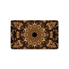 3d Fractal Art Magnet (name Card)