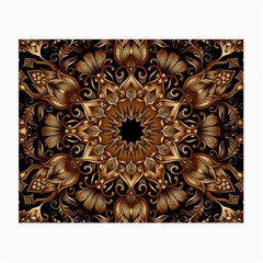 3d Fractal Art Small Glasses Cloth (2-side)