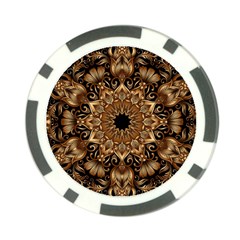 3d Fractal Art Poker Chip Card Guard (10 Pack)