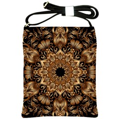 3d Fractal Art Shoulder Sling Bags