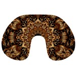 3d Fractal Art Travel Neck Pillows Front