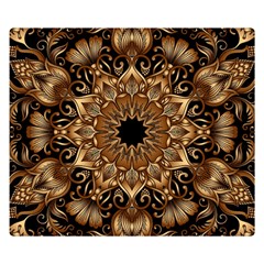 3d Fractal Art Double Sided Flano Blanket (small) 