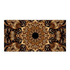 3d Fractal Art Satin Wrap