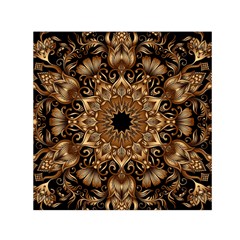 3d Fractal Art Small Satin Scarf (square)